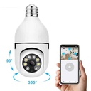 Caméra Wifi Dome E27 PTZ Blanc AC100-240V