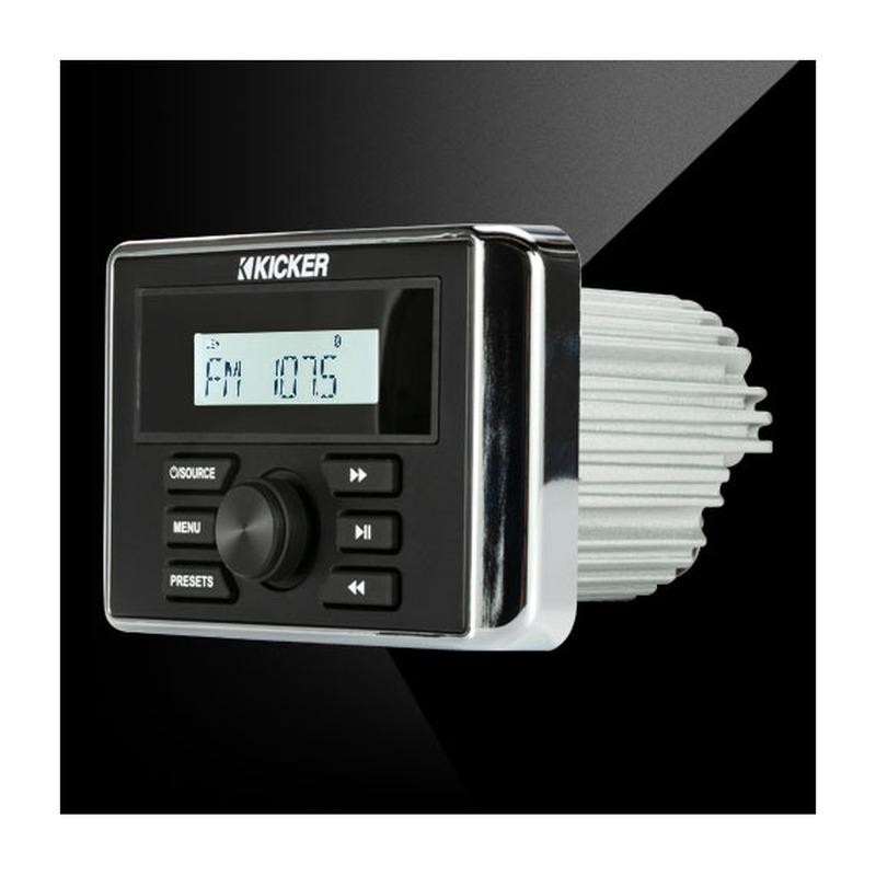 [BATAUD13143] Autoradio marine KM Bluetooth USB FM AUX Kicker KI-46KMC3 - image secondaire