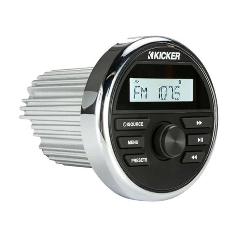 [BATAUD13136] Autoradio marine KM Bluetooth USB FM AUX Kicker KI-46KMC2 - image secondaire