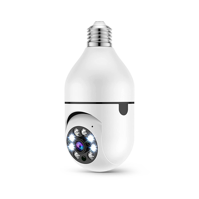 Caméra Wifi Dome E27 PTZ Blanc AC100-240V