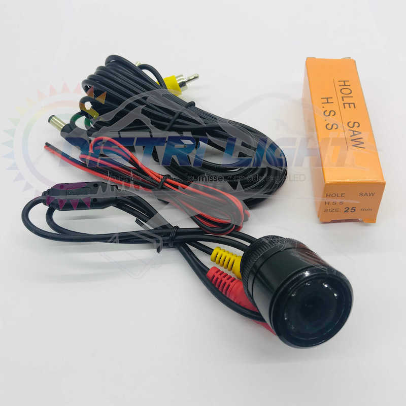 Caméra de recul à encastrer diamètre 25mm 30*38mm DC12V CMS-250B