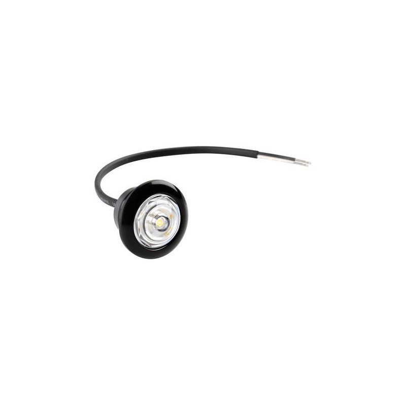 Feux de jour Rond encastrés DC12/24V Blanc