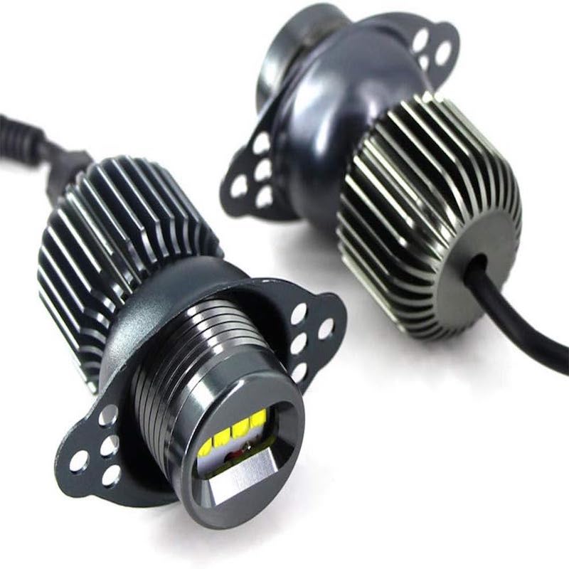 Ampoules LED Angel Eyes BMW 80W 8000Lumens E90 Blanc 6000K DC12V