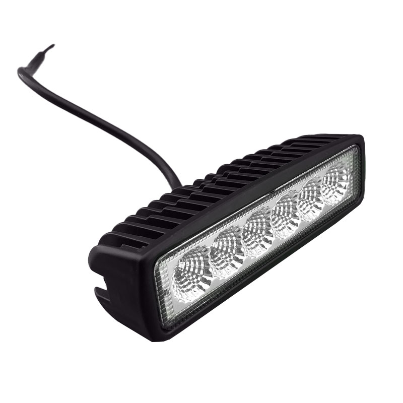 Feux de travail 18W IP67 Blanc 6000K 160*45*50mm DC12-24V LB2009