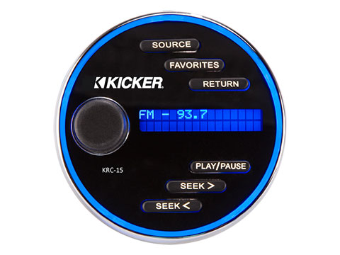 Commande déportée marine pour autoradio KM Kicker 98*18mm KI-KRC15
