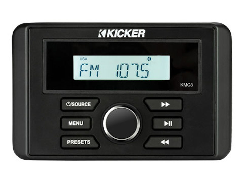 Autoradio marine KM Bluetooth USB FM AUX Kicker KI-46KMC3