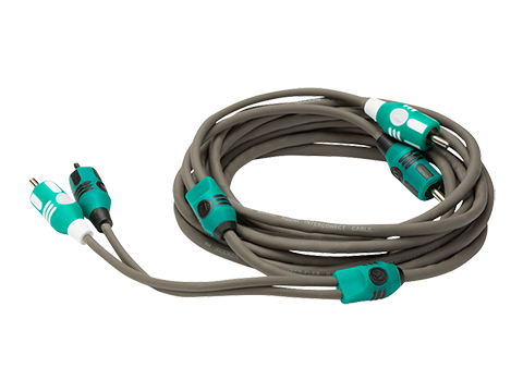 Câble RCA marine 47KMI 2 canaux Kicker