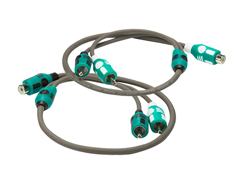 Câble RCA Marine KM dédoubleur Y Kicker 0,5mètre KI-47KMIY