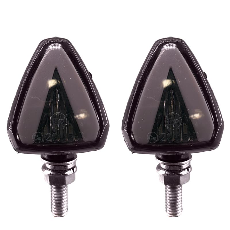 Clignotant moto Rouge + Orange DC12V MLB