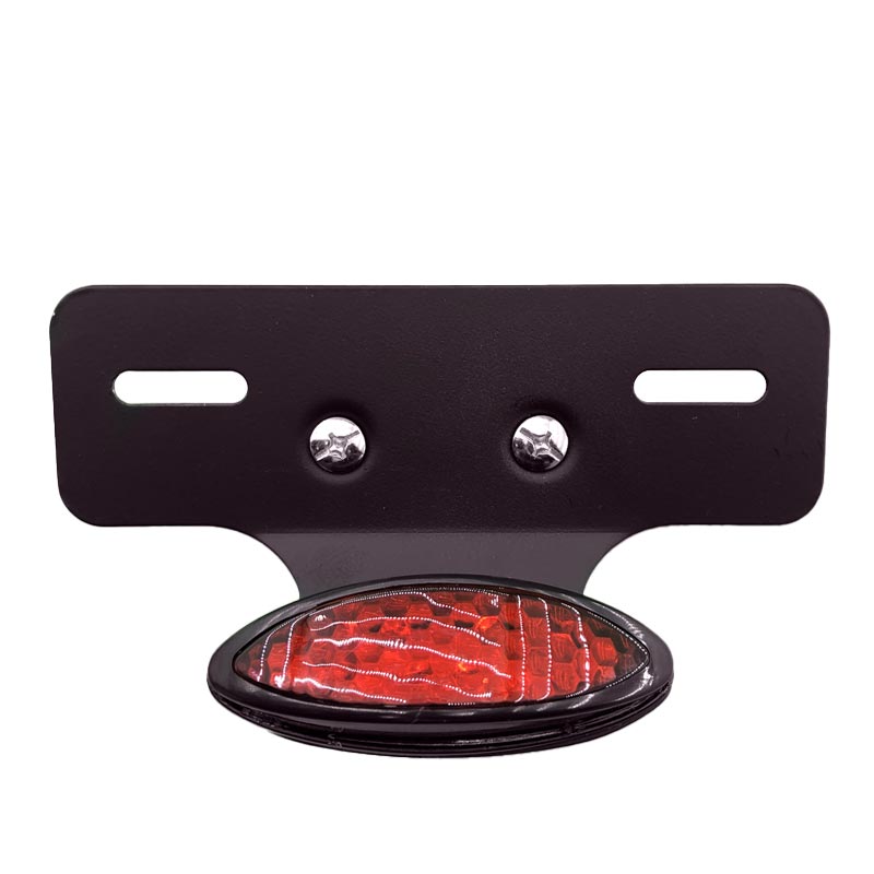 Feux arrière moto Veilleuse/Stop Blanc 6000K + Rouge  DC12V MT18