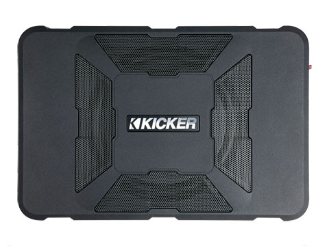 [AUTAUD055556] Caisson plat préamplifier Kicker 150W RMS 8" HIDAWAY KI-11HS8
