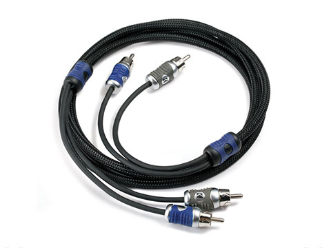 [AUTAUD89001] Câble RCA QI 6 mètres 2 canaux Kicker KI-QI26