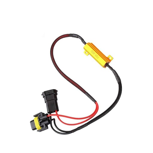 [AUTLED52753] Resistance H8/H11 50W Anti-erreur