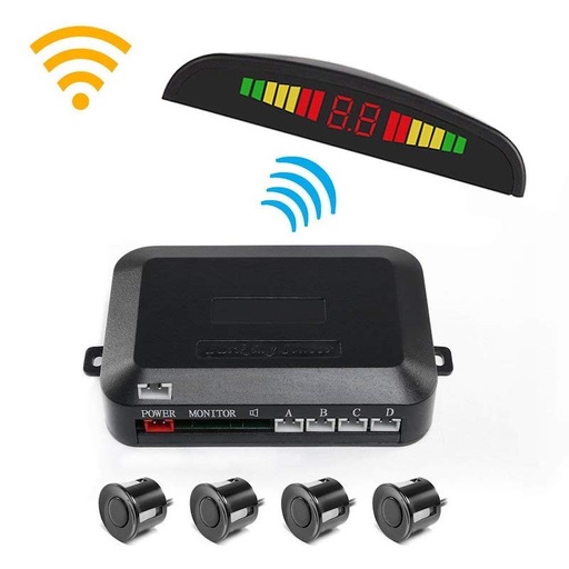 [AUTRADAR53101] Radar de recul 18mm avec écran sans fils DC12V