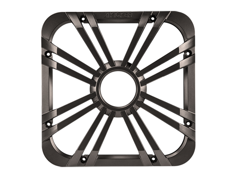 [AUTAUD075905] Grille noir LED pour subwoofer L7 25Cm Carré Kicker KI-11L710GL