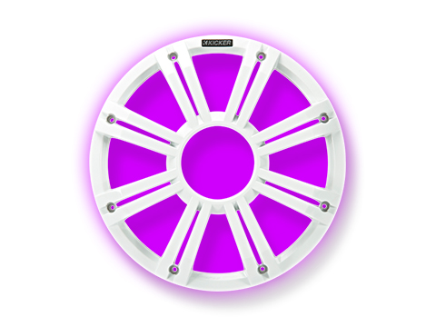 [BATAUD84853] Grille blanche LED 25Cm Kicker KI-45KMG10W