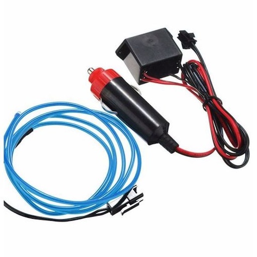 [AUTNÉON53545] Neon strip LED 2m pour tableau de bord DC12V Bleu