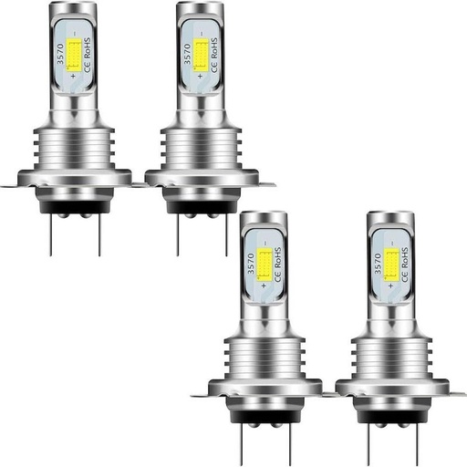 [AUTLED53354] Ampoules LED H7 HP6W Blanc