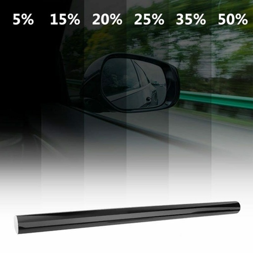 Films Solaire Noir VLT35% UV99% IR46% 30mètres HP-30