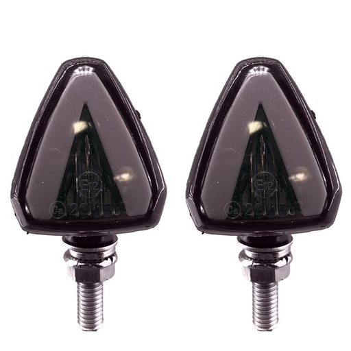 [AUTMOT55198] Clignotant moto Blanc 6000K + Orange DC12V MLE (copie)