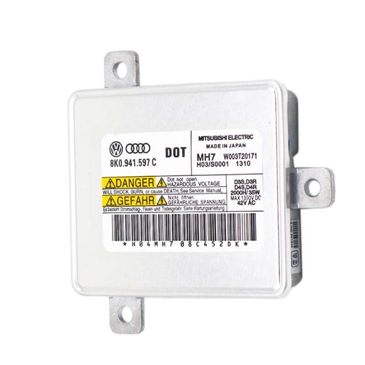 [AUTXEN56010] Ballasts d'origine Mitsubishi D3S/D3R N°MH7 W003T18471 AUDI/VW  No: 8KO.941.597 DC12V (copie)