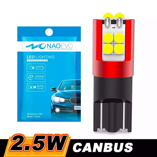 Ampoules LED T10/W5W N6 2W (copie)