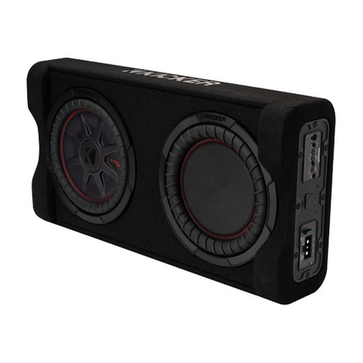 [AUTAUD92100] Caisson préamplifier 400W RMS 250mm Kicker KI-51TPRTP10